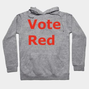 Vote Red Hoodie